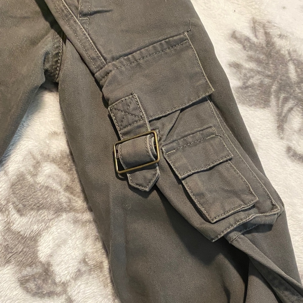 Vintage ONE TUFF BABE Cargo Pants in Charcoal - Picture 5 of 7